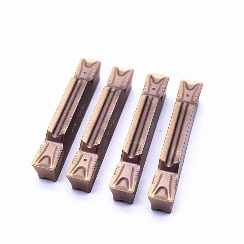 N123G2 0400 004 CR1125/TF4225คาร์ไบด์แทรกเครื่องกลึงเครื่องมือ Groove แทรกตัด N123G2โลหะผสมแทรก