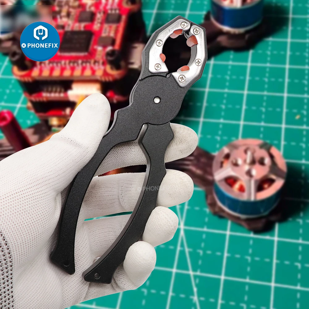 RC มอเตอร์ Grip คีมใบพัด Remover ประแจ Quick RELEASE เครื่องมือสำหรับ RC FPV Racing Drone DJI Phantom 13XX-23XX มอเตอร์ชุด