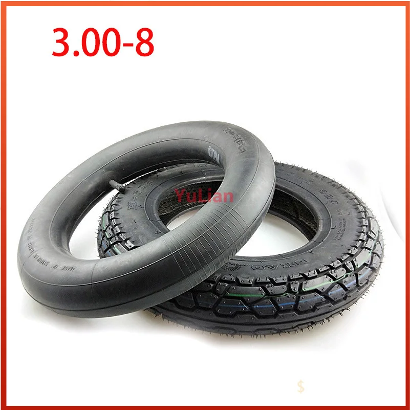 Butyl rubber tire super quality wear 3.00-8 Scooter Tyre & Inner Tube Set MOBILITY SCOOTERS 4PLY Cruise Scooter