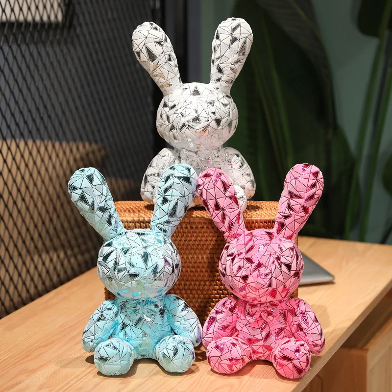 

1PC 12/23CM Kawaii Bear Rabbit Plush Doll Lovely Stuffed Cartoon Animal Toy Bag Pendant Child Girls Birthday Christmas Gifts