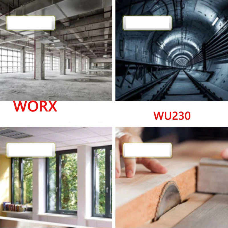 WORX مجفف الشعر WU230 مجمع غبار صناعي 20 فولت بطارية ليثيوم أدوات كهربائية