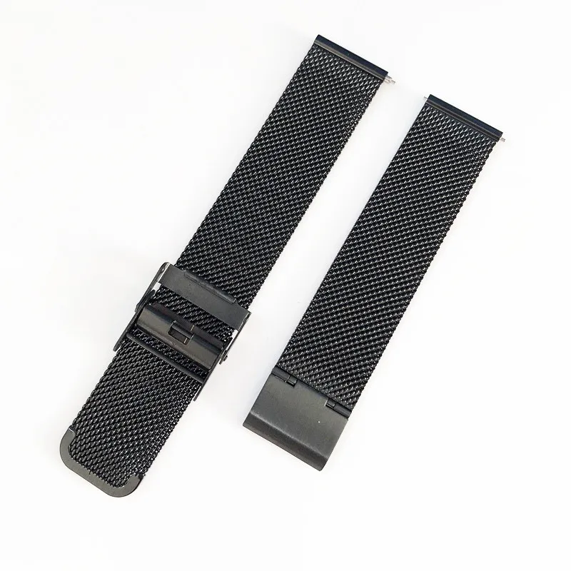 Stainless Steel Watch Band 18mm 20mm 22mm 12mm Strap Wristband Universal DW Watch Sport Watch Strap Replacement Wrist Mesh Belt