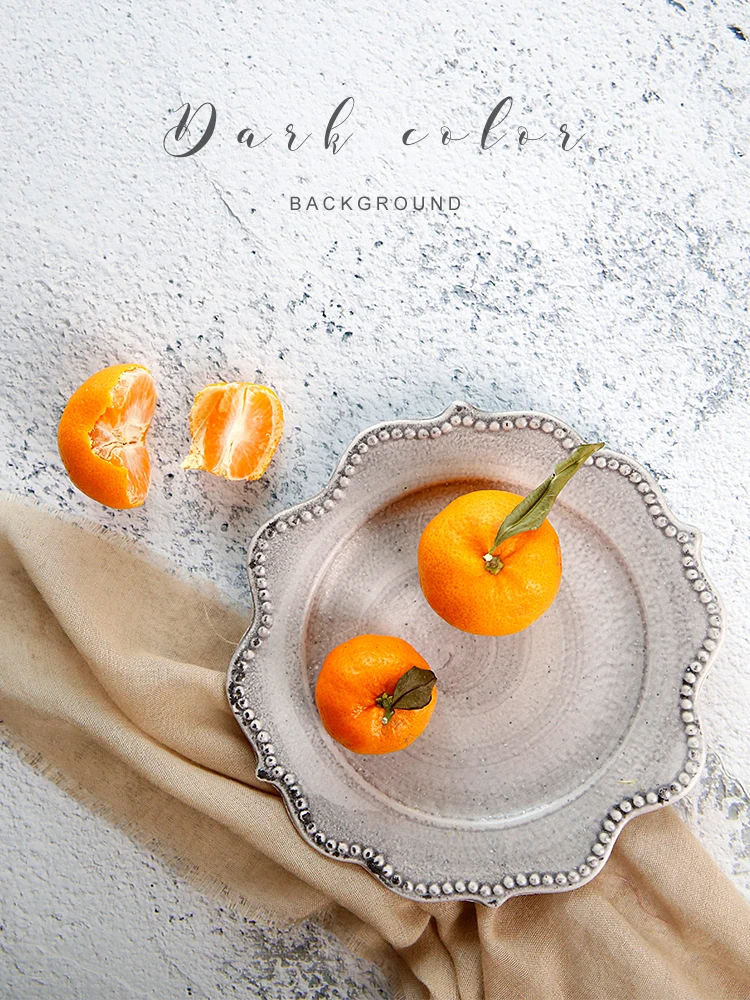 ชีวิตถ่ายภาพพื้นหลังกระดาษสองด้านพื้นผิวปูนซิเมนต์ Fotografia สตูดิโอรูปภาพ Props สำหรับอาหารเครื่องดื่มอุปกรณ์อาบน้ำ