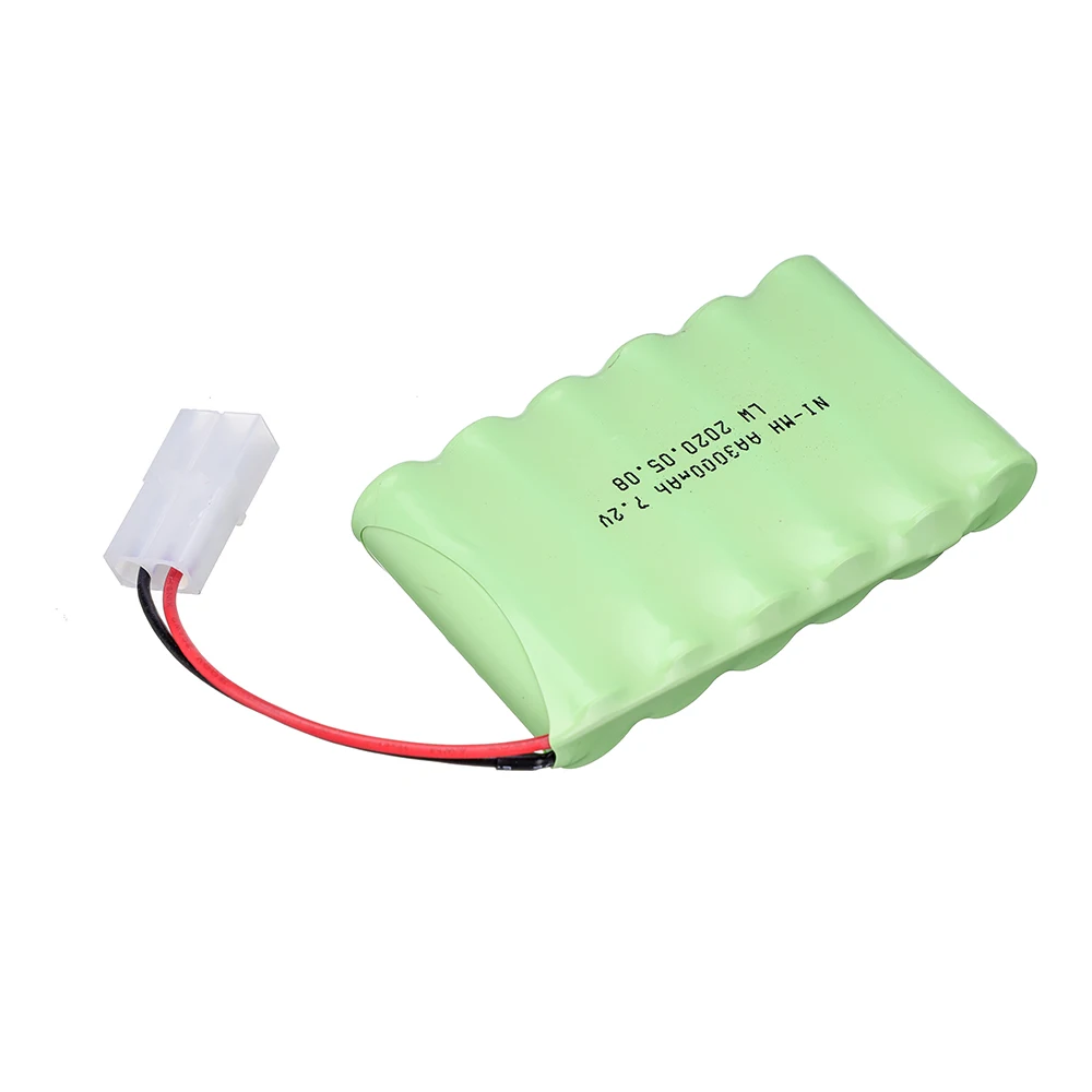 7.2 V 3000 mah 2800mAh متولى حسن AA قابلة للشحن البطارية طامية التوصيل ل RC شاحنة/RC سباق سيارة/RC قارب نموذج 7.2 v 3000 mah بطارية