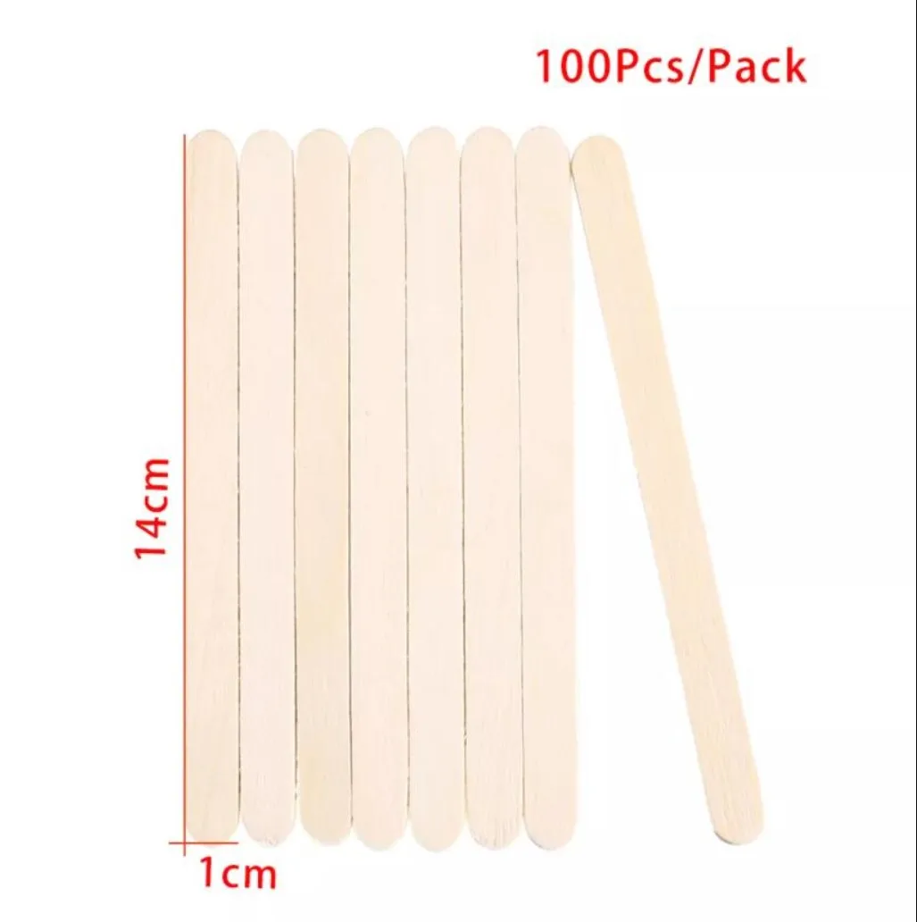 50/100/150 Stuks Hars Tool Epoxy Roerstokje Popsicle Ijs Stok Handgemaakte DIY Hars Schimmel Hout ijs Pop Sticks Maken Gereedschap