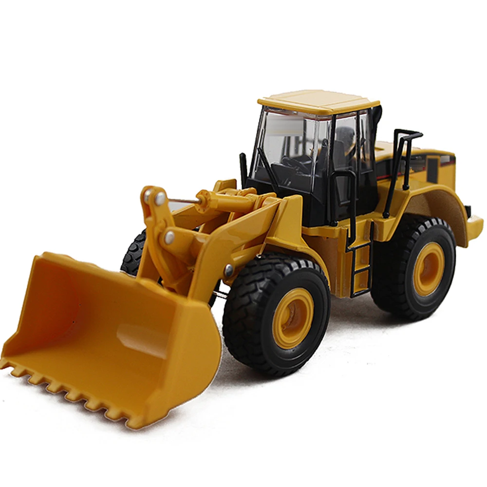 1:64 wheeled shovel bulldozer model 80003 alloy engineering vehicle model toy