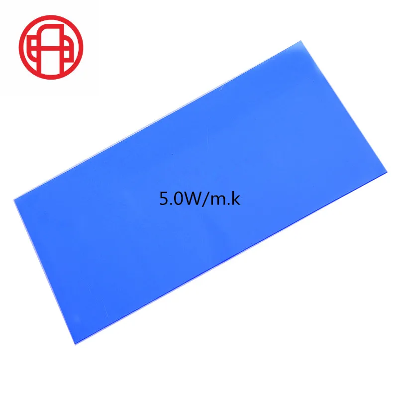 5W/m.k Thickness 2mm Manufacturer supply High Quality Thermal Conductive Silicone Pad Thermal Gap filler Pad