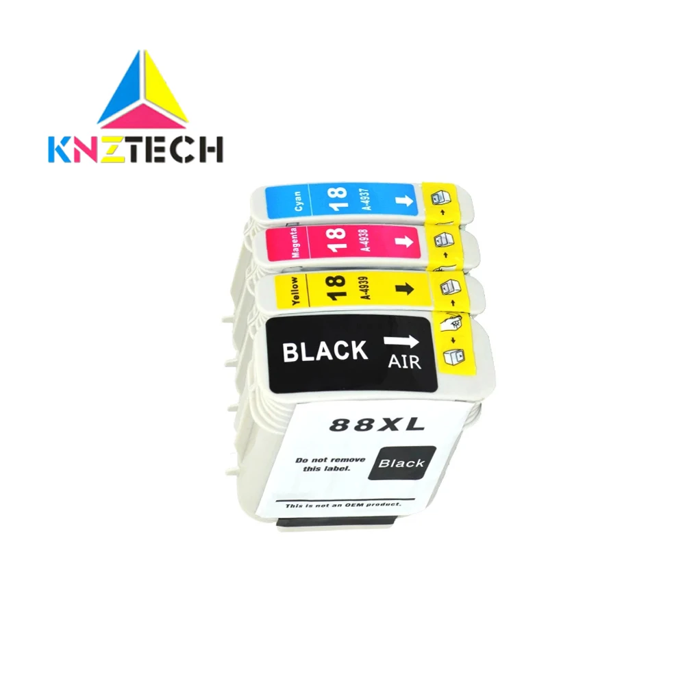 88XL 18XL Compatible Ink Cartridges for hp88 18 Officejet Pro K550 K550dtn K550dtwn K5400dn K8600 L7590 printer