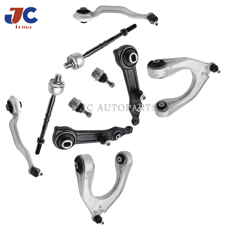 12 pcs/set Truck Control Arm For Bens W211 W219 E320 E350 E500 Front Auto suspension Parts lower Control Arm kit Tie Rod end