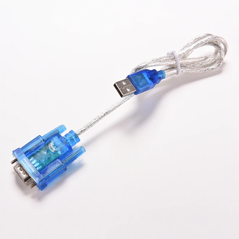 New 80cm New USB 2.0 to RS232 COM Port Serial PDA 9 pin DB9 Cable Male to Male M/M Adapter for PC PDA GPS