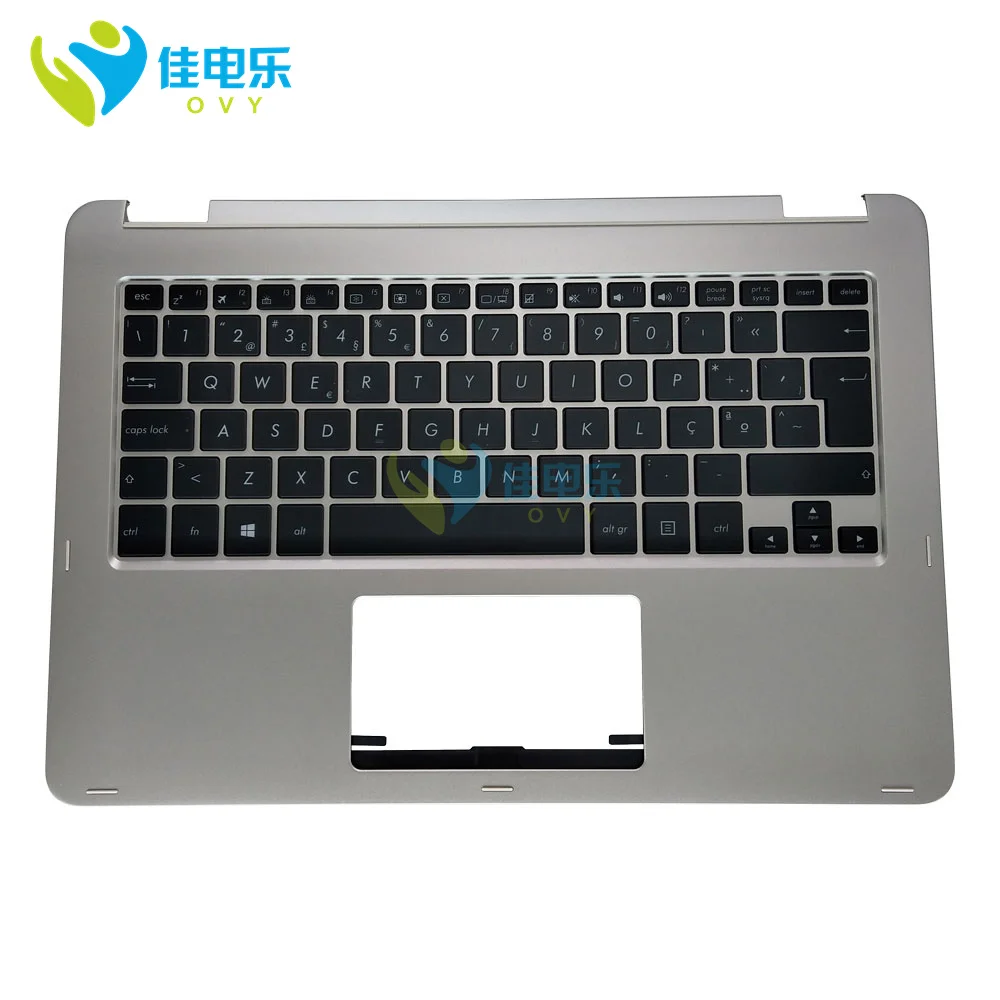 Portuguese Backlight Keyboard For Asus VivoBook Flip TP301 TP301U TP301UA C4117T PO Laptop Keyboards Upper Case 13NB0AL2AM0201