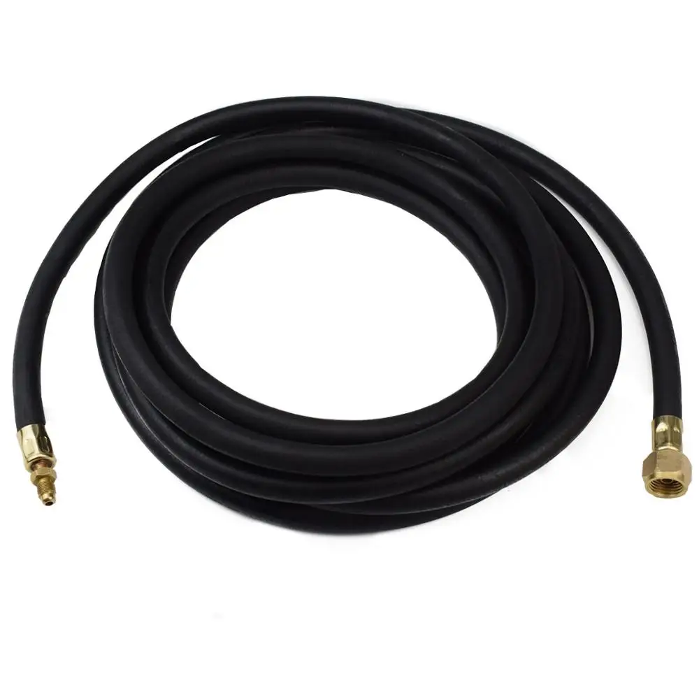 Air Cooled P80 Plasma Cutter Torch Power Cable Assembly 5 Meters Hose Gas Nut M16*1.5mm-Ready to Go Replacement Torch Cable