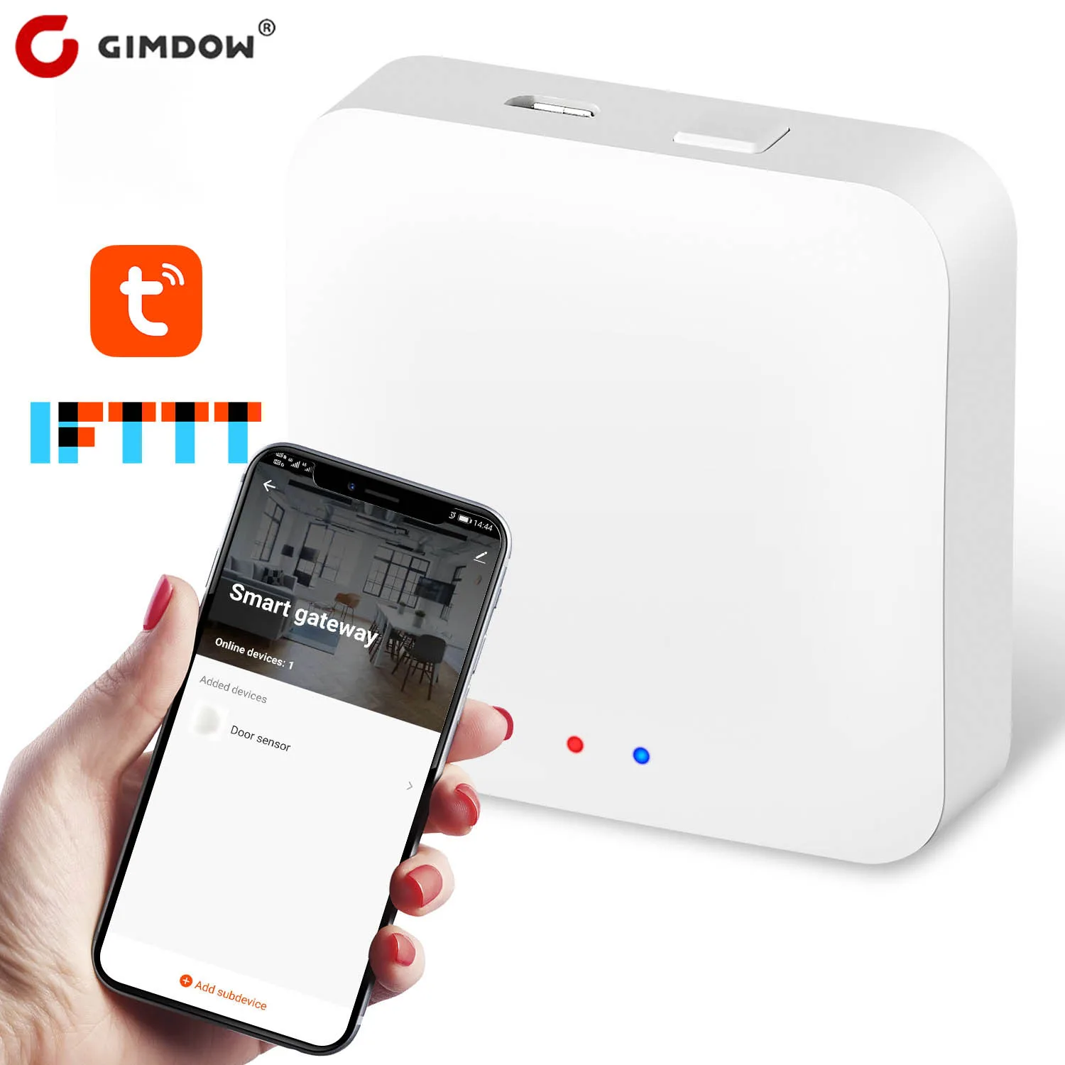 Tuya APP Smart Lock GIMDOW Password Lock Hotel Apartment Intelligent Sticker Installation Bluetooth-compatible Electronic Lock