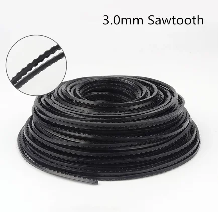 New Model 3.0MM Diameter Saw Tooth Trimmer Line,String Trimmer,Nylon Cord for Brush Cutter Lawn Mower Replacement Spare Parts