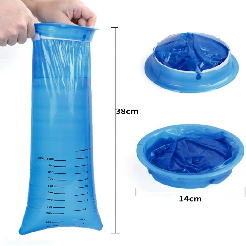 20Pcs Disposable Vomit Bags , Emesis Bags, Aircraft & Car Sickness Bag, Nausea Bags for Travel Motion Sickness