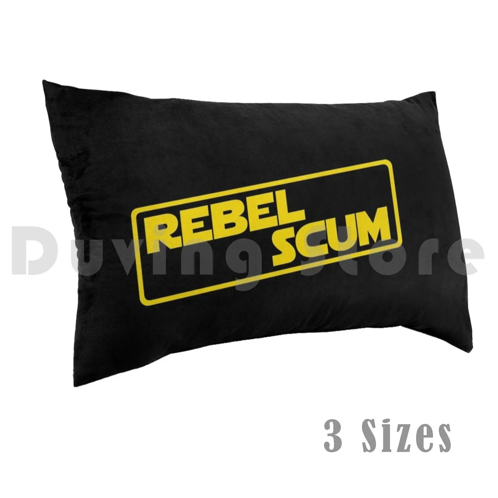 Rebel Scum Pillow Case Printed 50x75 Jedi Lightsabre Sword Famous Skywalker Luke Leia