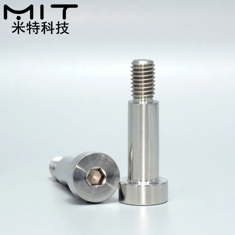 1pcs Stainless Steel External Thread Type Equal-height Bolt Shoulder Screw Hexagon Clamp Plug Screw dia 5.5 6 6.5 in stock