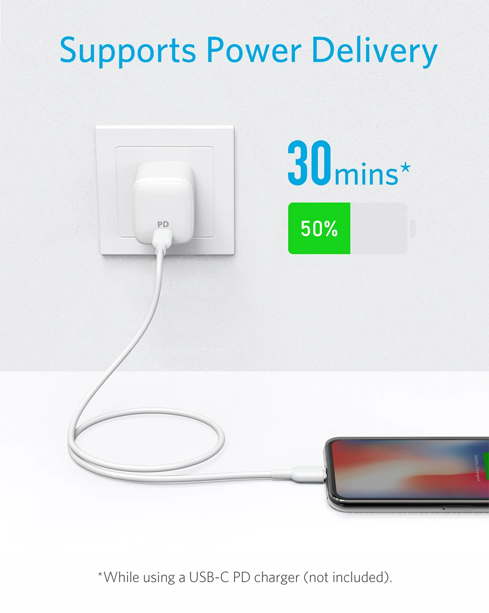 Cavo USB C light-ning 1M 3Pezzi[Certificato MFi], Cavo iPhone USB C