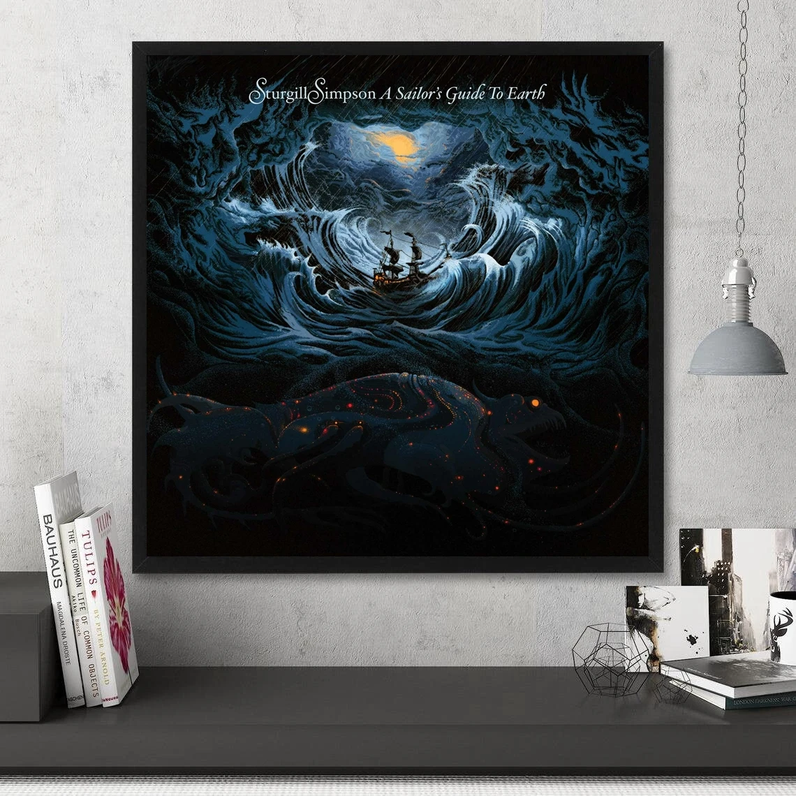 Sturgill Simpson A Sailor's Guide To Earth Music Album Poster Print Art Canvas Painting Wall Living Room Home Decor (No Frame)