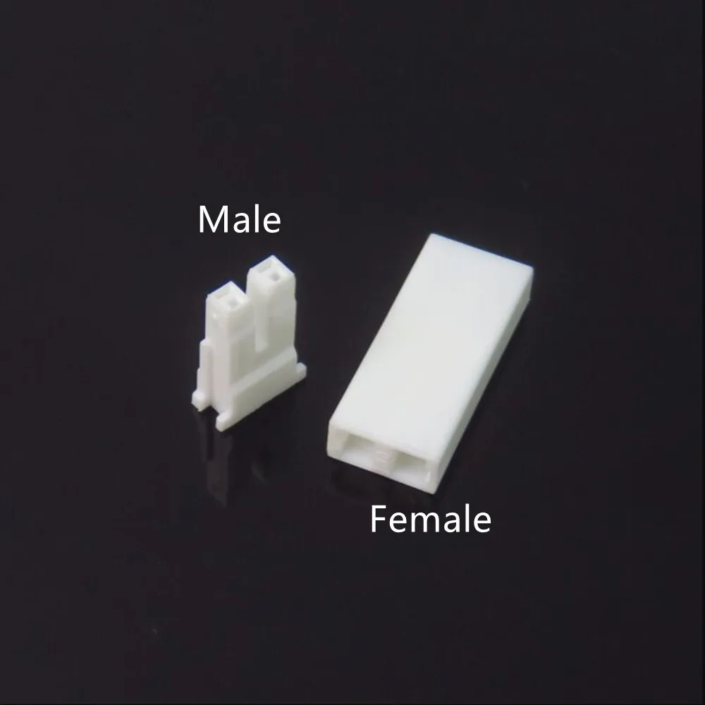 1000PCS/1LOT BH3.5mm Connector Male/Female Plug Plastic Shell Housing 2PIN