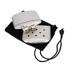 Calentadores de manos portátiles de bolsillo para hombres y mujeres, Mini calentador de calefacción de doble cara recargable y reutilizable, 20 disipa de calor