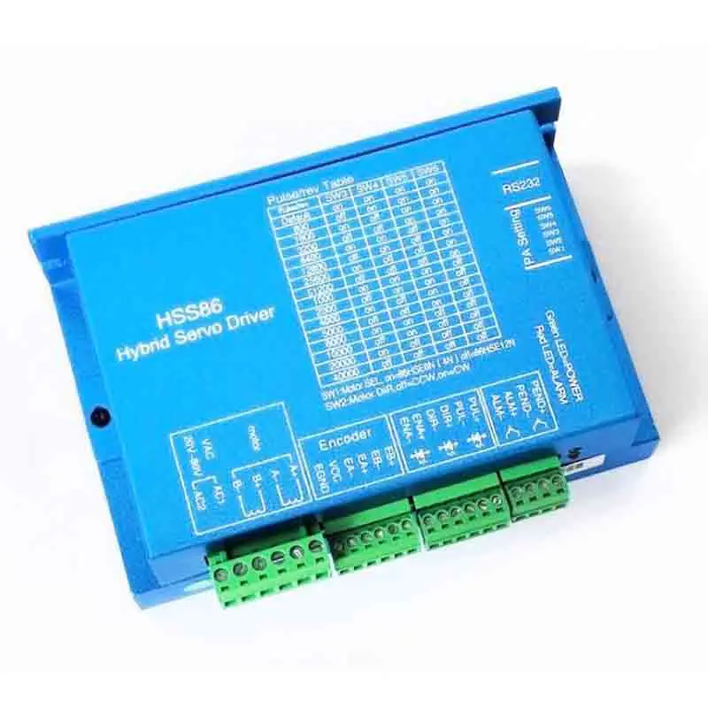 86HSE8N-BC38 86 full closed loop high speed stepper motor 8N.m + HSS86 stepper driver kit