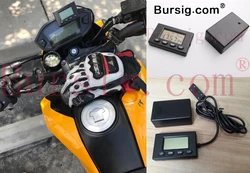 Profesyonel Yarış CE Onaylı Tur Zamanlayıcı Kaydedici Alıcı Kızılötesi Verici Motosiklet Araba Karting Bisiklet Parça Bursig