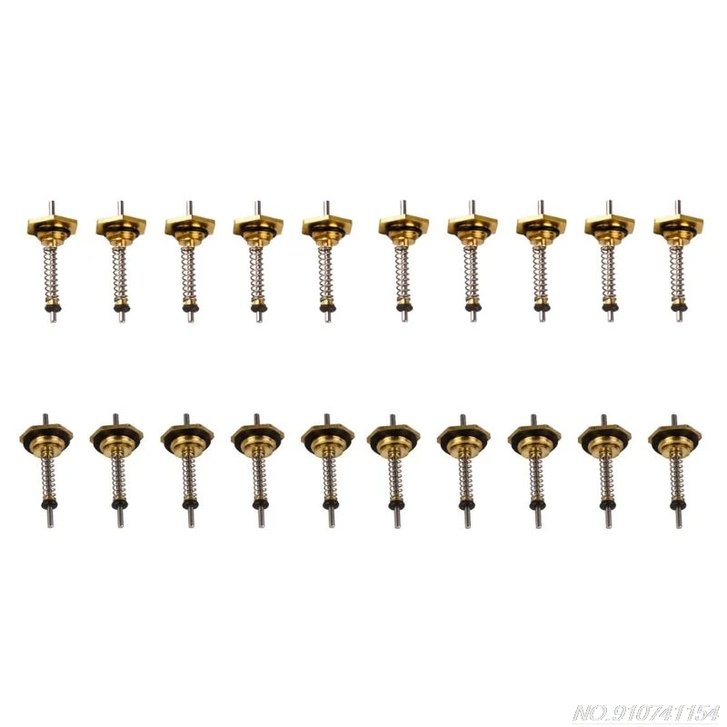 Dedal de válvula de enlace de agua de caldera de Gas, 10mm/12mm de longitud para calentador de agua GLP, electrodoméstico D14 20, 10 Uds., envío directo