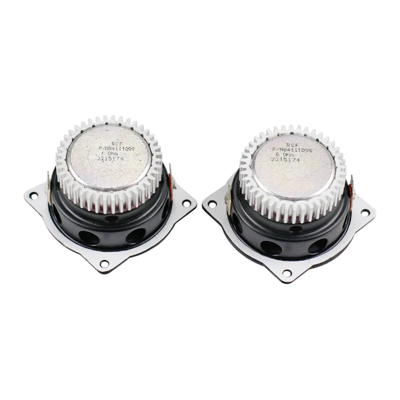 GHXAMP 2 Inch Full Frequency Speaker Unit Paper Cone Cloth Edge Satellite 6OHM 15W 2PCS