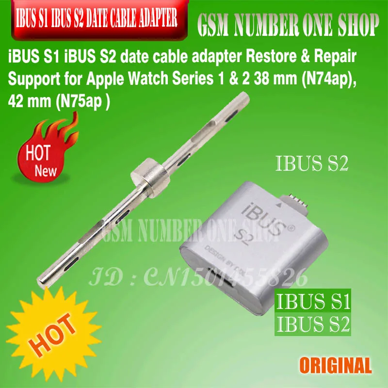 For iWatch iBUS S1 S2 S3 S4 S5 date cable adapter Restore Repair for Apple Watch Series 1&2&3 38mm 42mm for iWatch 4&5 40mm 44mm