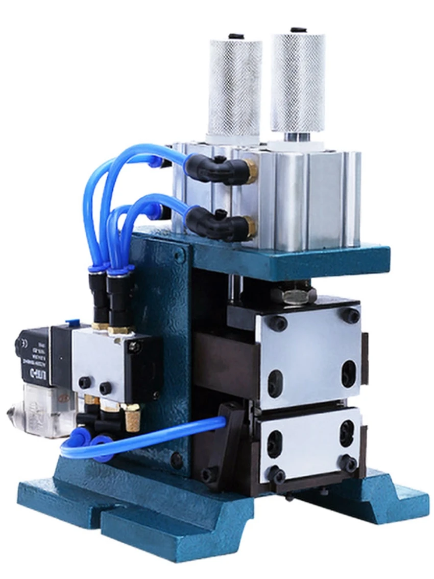 3F cable stripping machine pneumatic stripping twisting machine small sheath wire and vertical core wire stripping machine