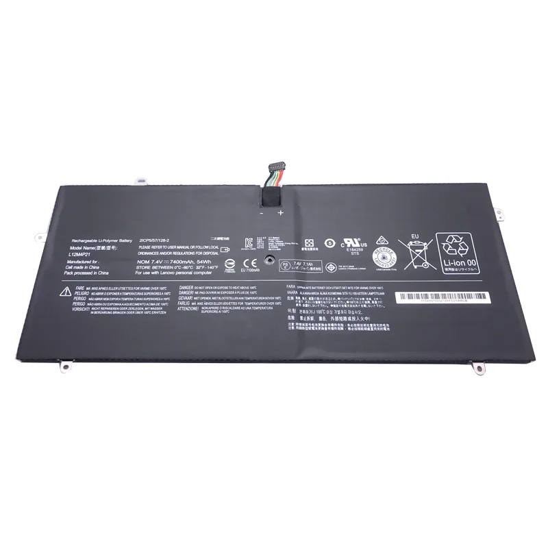 LMDTK New L12M4P21 Laptop Battery For Lenovo Yoga 2 Pro 13 Inch 121500156 2ICP5/57/128-2 L13S4P21 2CP5/57/123-2 7.4V 7400mA