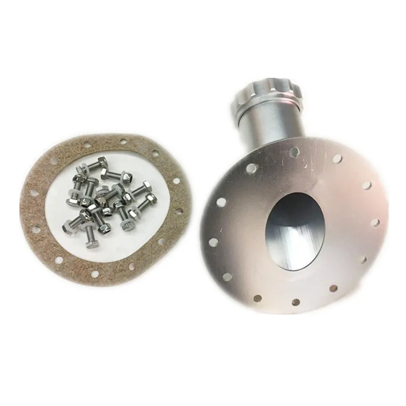 SPSLD Automobile Parts Modified to 14cm Aluminum 45 Degree Inclined Explosion-proof Tank Cover General Fuel Cap