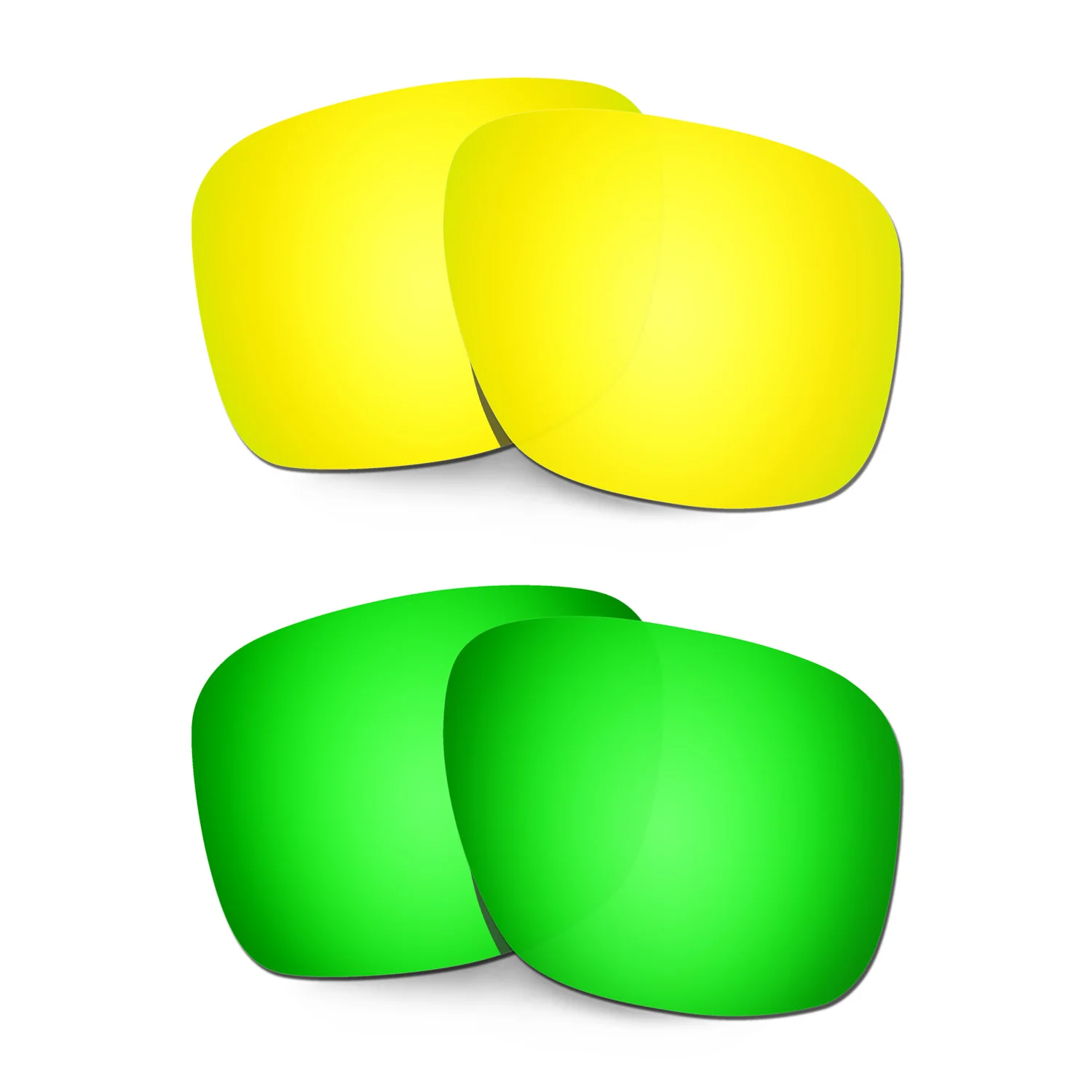 

Поляризованные Сменные линзы HKUCO для солнцезащитных очков Holbrook XL, золотистые/зеленые, 2 пары