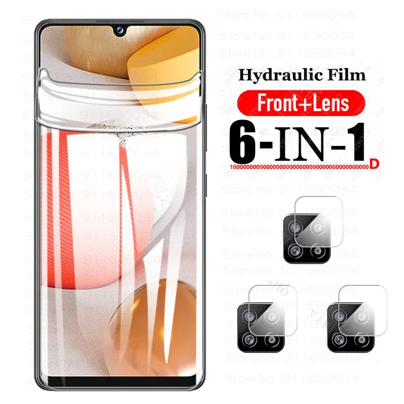 

Hydrogel Film For Samsung Galaxy A42 5G Screen Protector Water Gel Protective Film Camera Glass Sumsung Glaxy A12 A 42 12 52 21s