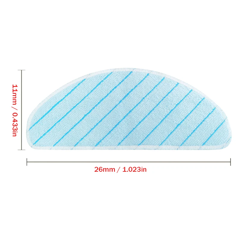 قابل للغسل ممسحة القماش ل Ecovacs Deebot Ozmo T9 AIVI T9 برو T9 ماكس T9 السلطة روبوت مكنسة كهربائية ممسحة قطع الغيار ممسحة الوسادة