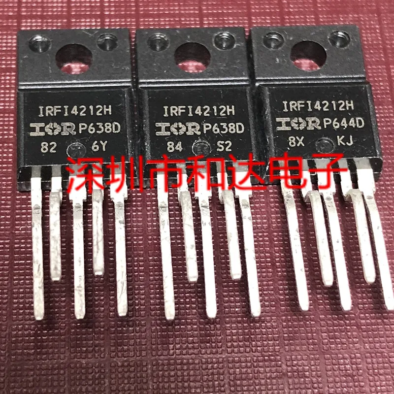 10 sztuk IRFI4212H TO-220F-5 100V 11A