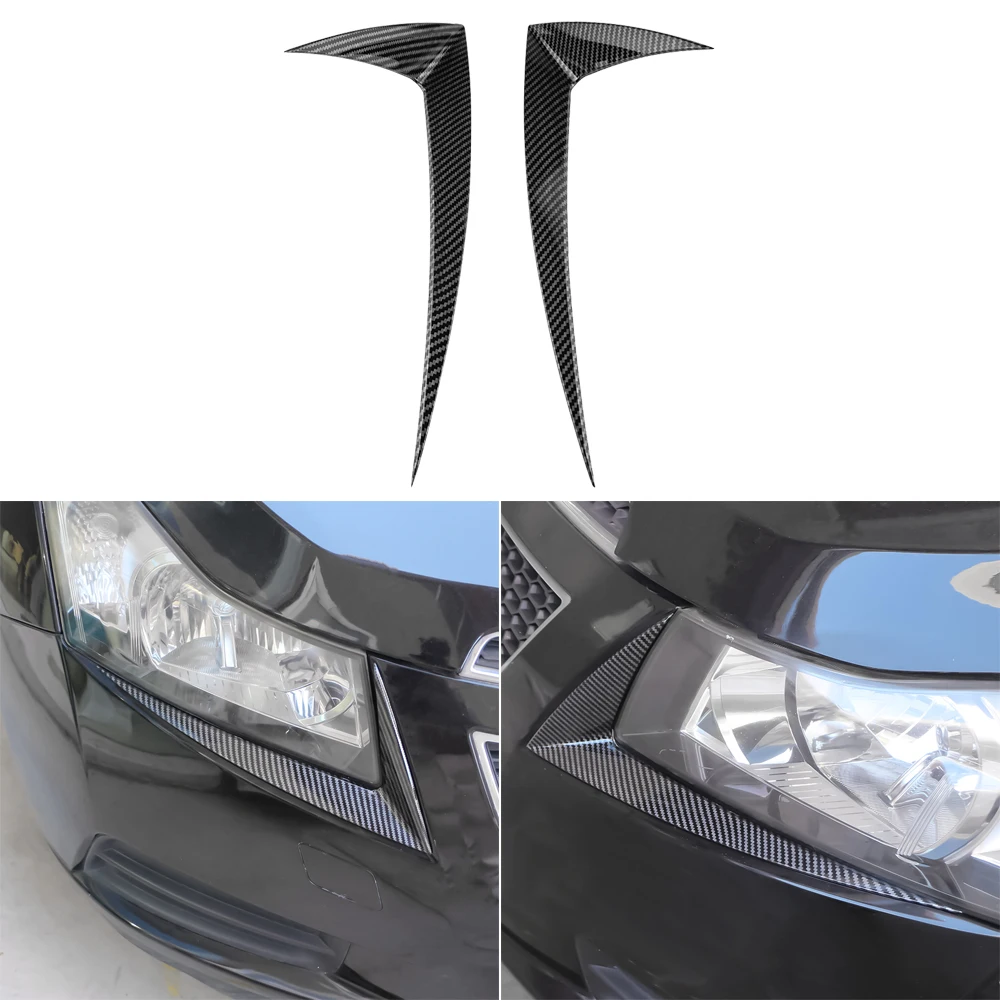 

Car Headlight Trim Sticker Lamp Eyebrow Cover Strip Stickers for Chevrolet Cruze Sedan Hatchback 2009 - 2015 Carbon Fiber Color