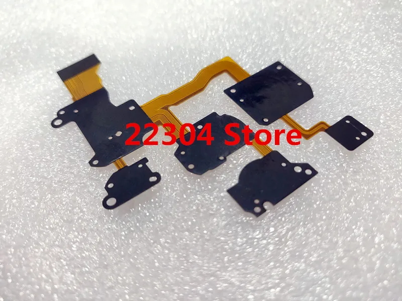 2 szt. Nowa górna pokrywa przycisk przełącznika Flex Cable funkcja Panel sterowania do części naprawczej aparatu cyfrowego Nikon P7000