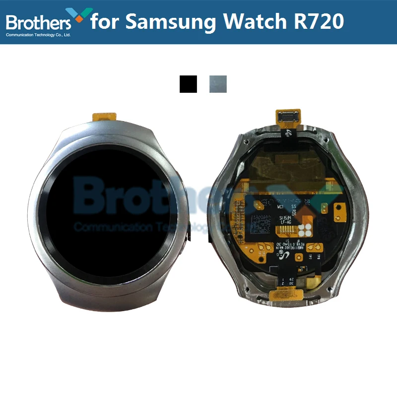 Voor Samsung Horloge Gear S2 R720 SM-R720 Lcd-scherm LCD Display met Frame voor Samsung R720 Touch Screen Digitizer Test