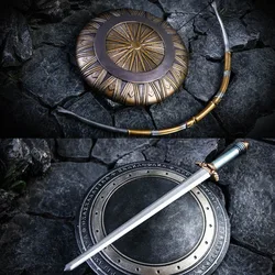 TYSTOYS 20DT13 1/6 Scale Model Wonder Girl 15cm Sword 10cm Shield Bow Arrow Model Toy for 12'' Female Action Figure Body