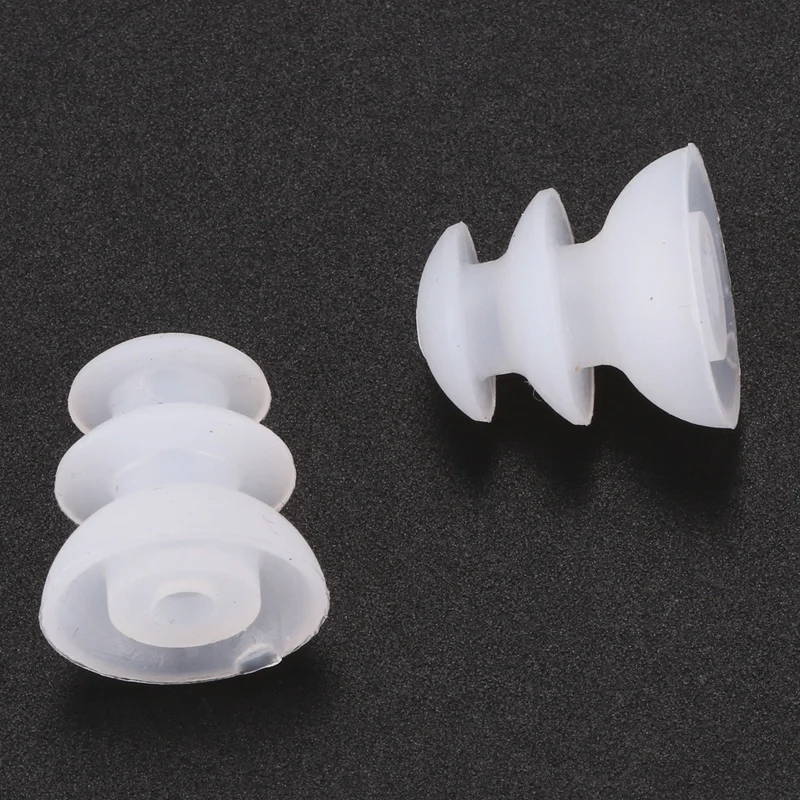 RISE-Water proof In-ear Headphone Earphone for MP3 MP4 Underwater White