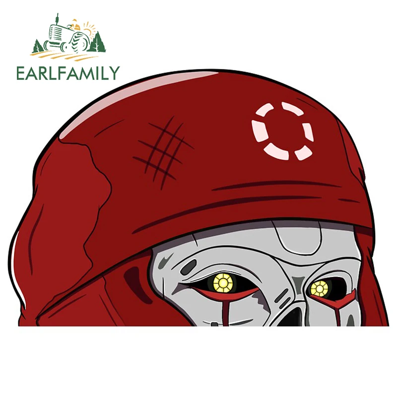 EARLFAMILY 13cm x 9cm For Apex Legends Revenant Peeker Decal Funny Car Stickers Personality Waterproof Windows Graffiti Decor