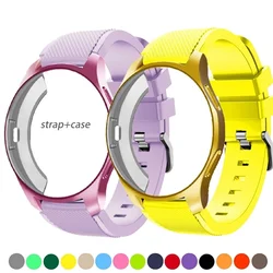 Watch Strap+Protective Case For Samsung Galaxy Watch 3 41mm 45mm Gear S3 Frontier 46/42mm Active 2 Bracelet Band