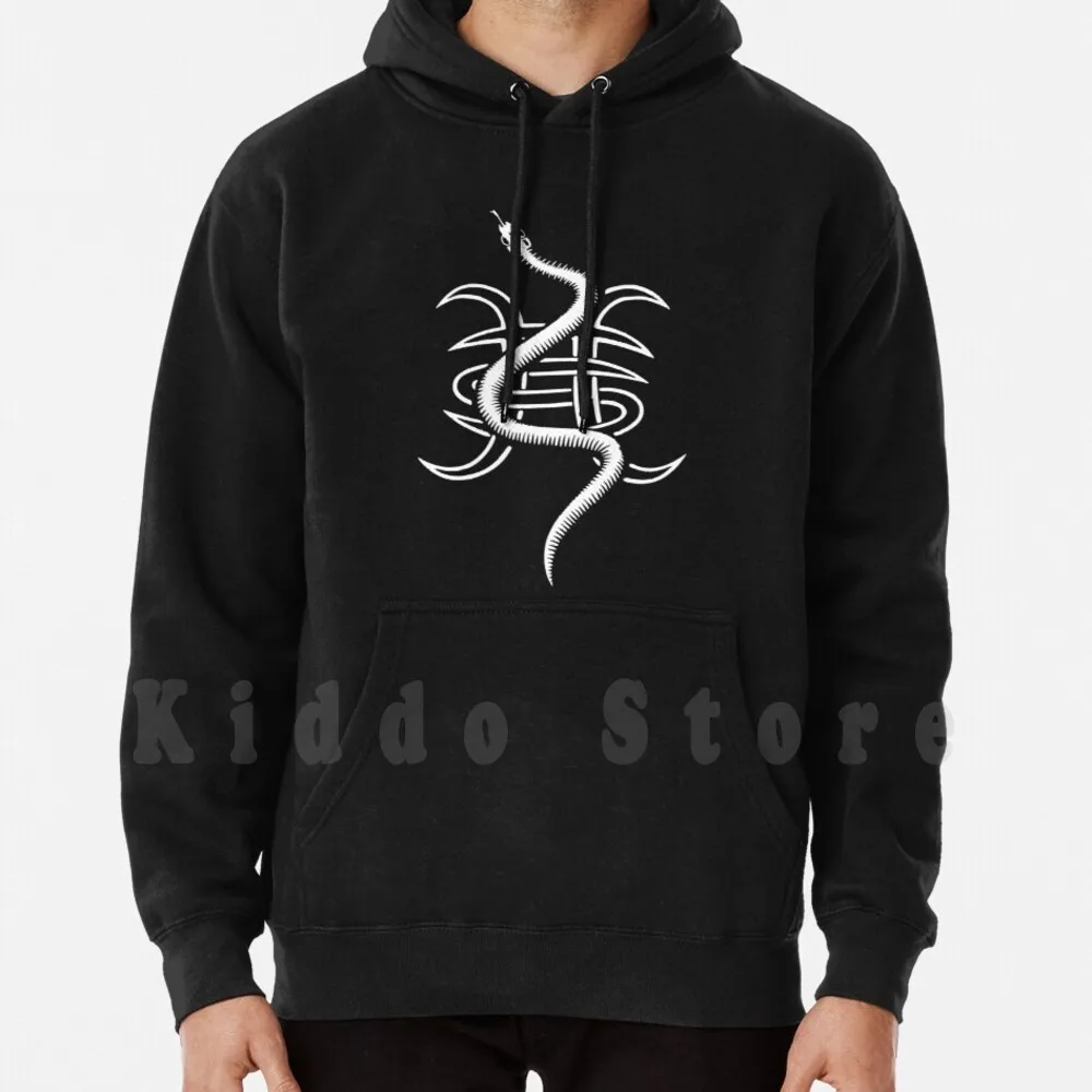 Sudadera con capucha de manga larga Heroes Del Silencio Enrique Bunbury Bunbury Goth Gothic Snake