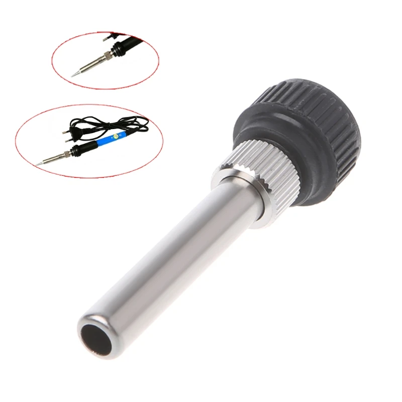 

1set Socket+nut+electric head,Soldering Station Iron Handle Accessories for 936 Iron head cannula Iron tip bushing