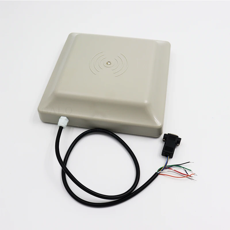 RFID Long Range Access Control UHF Integrative Card Reader 0- 6m Detecter Distance With 8dbi Antenna RS232/RS485/Wiegand