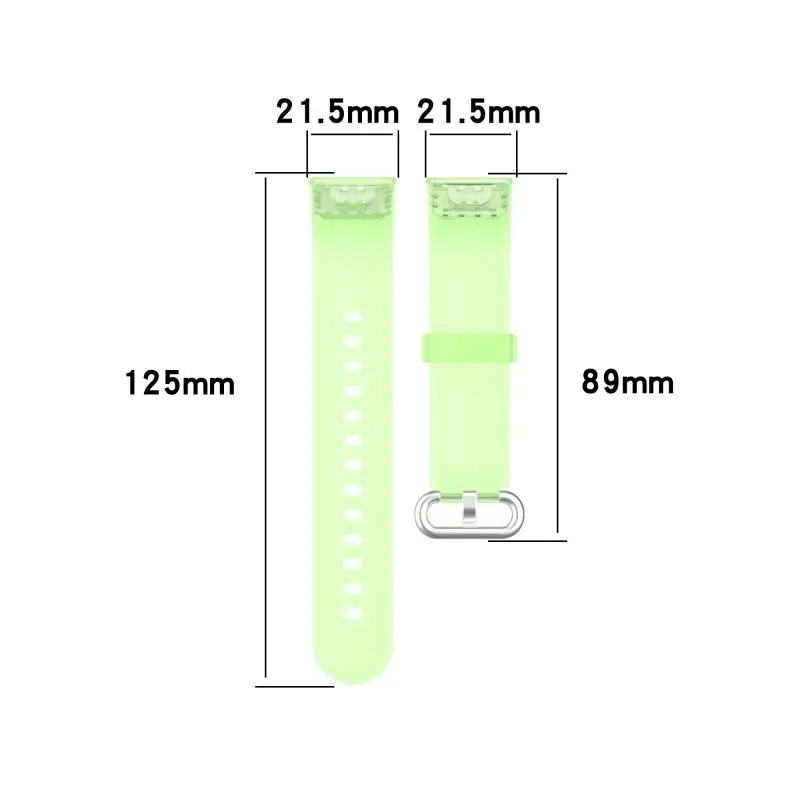 Watchband Suitable For Redmi Watch Refreshing Transparent Strap For Mi Watch Lite Glacier Strap