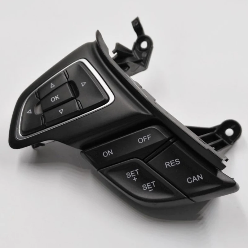 For Ford Focus Mk3 2015-2017 Kuga 2017 Cruise Control Switch Multifunction Steering Wheel Button Bluetooth o Button(Without