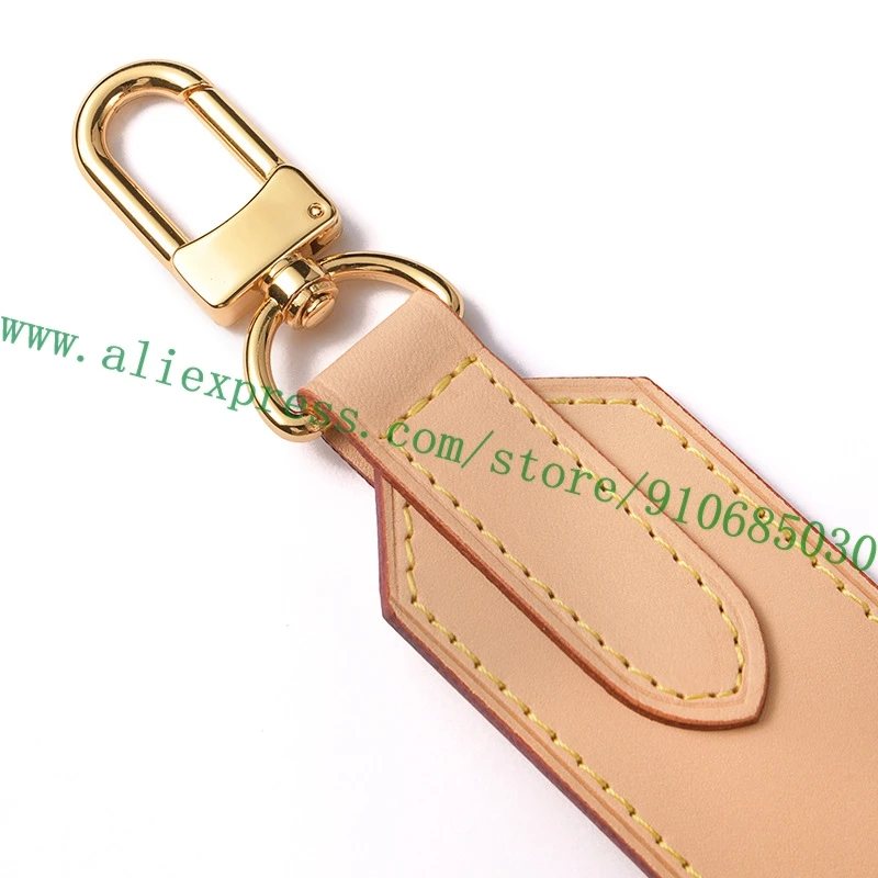 Vegetable Tanned Calf Leather 4cm Wide Shoulder Strap For Designer Women Handbag Lady Brand Shoulder Bag Parts Replacement